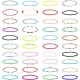 40Pcs Handmade Beaded Anklets For Women Boho Colorful Beads Ankle Bracelets Elastic Stretch Anklets Set For Women 40Pcs Handmade Beaded Anklets For Women Boho Colorful Beads Ankle Bracelets Elastic Stretch Anklets Set For Women